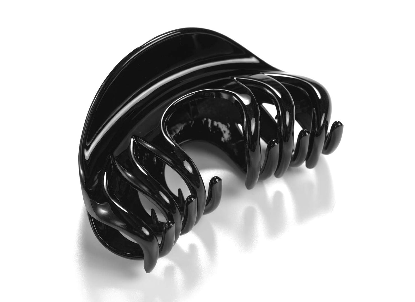 Youxuan Hair Claw for Women, 4 Inch Pretty Hair Clip, Hair Grip for Thick Hair, Black and Coffee