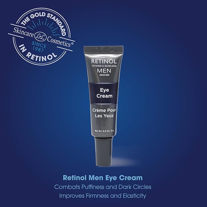 Retinol Men’s Eye Cream – The Original Retinol Eye Treatment For Men – Targets Under-Eye Area to Reduce Puffiness & Dark Circles, Boost Hydration & Drastically Minimize the Visible Signs Of Aging