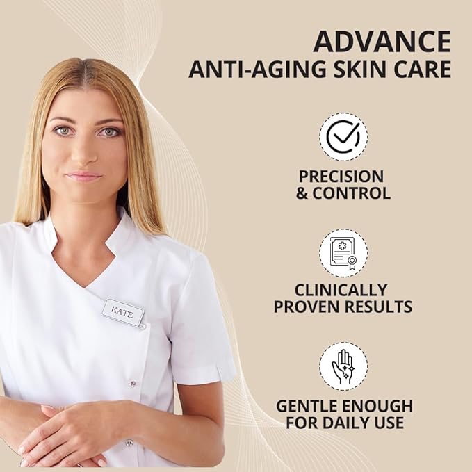 7E Wellness:Anti-Aging Peptide Serum, Anti-Wrinkle Copper Peptide Serum With Hyaluronic Acid & Polypeptides - Supports Collagen & Elastin Production | Brightening, Firming & Hydrating for Face