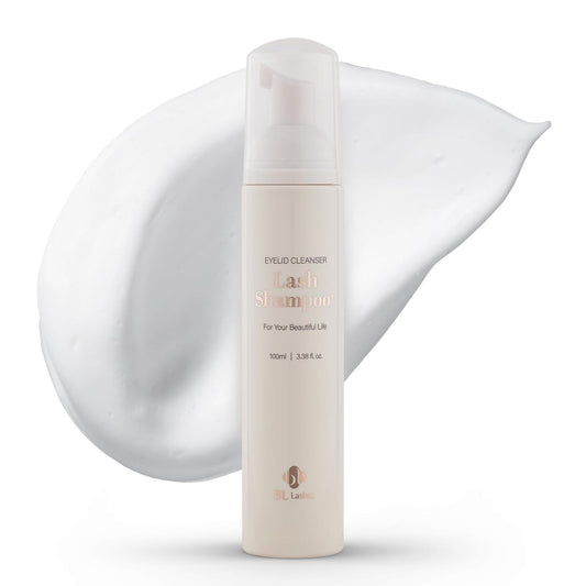 BL Lashes Lash Shampoo for Extensions – Eyelash Cleanser & Eyelid Wash | Oil-Free, Gentle & pH Balanced for Sensitive Eyesm (100ml)
