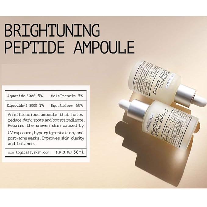 Brightuning Peptide Ampoule 30ml,Korean Beauty,Korean Skin Care,korean Facial Serum,Resurface Serum,Facial Serum,Hyaluronic Acid Serum,for Dry Skin,