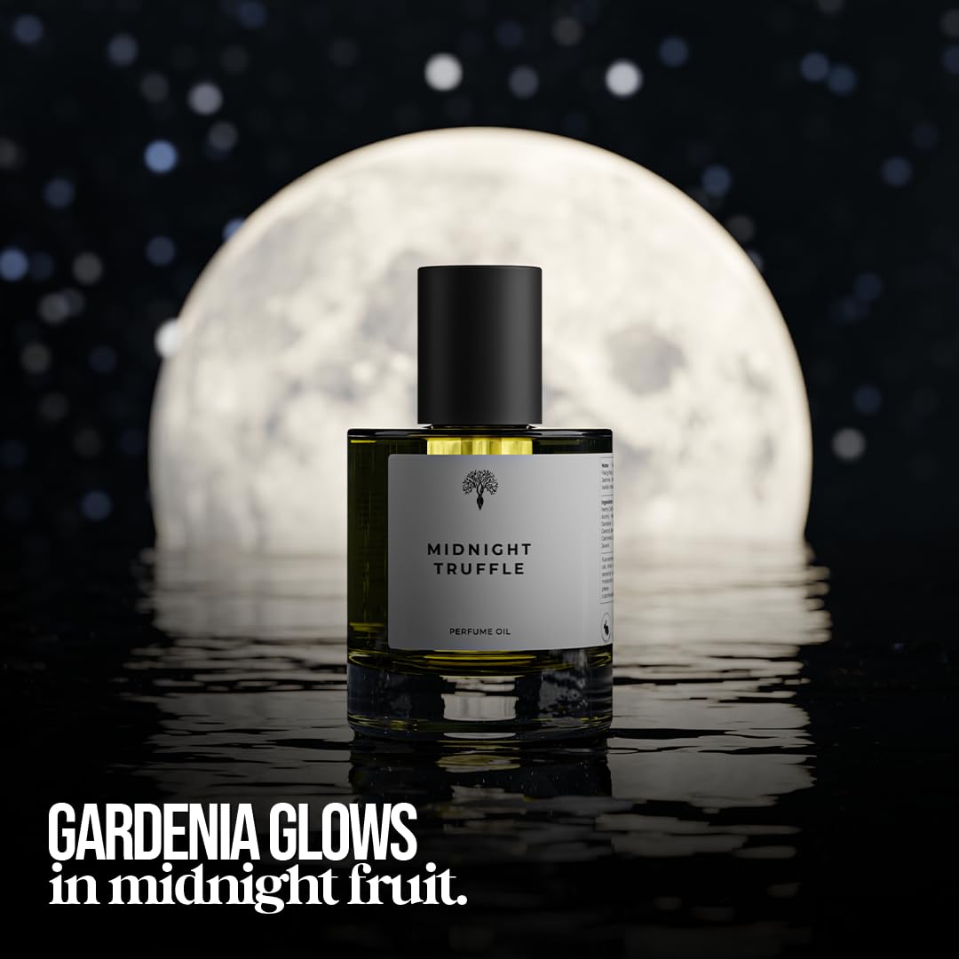 Eternal Midnight Truffle Perfume Oil for Women & Men- Eau De Perfum - Unisex Concentrated Perfume insp by TF Black Orchid- Alcohol Free Scent - Long Lasting DesignerScent 30ml
