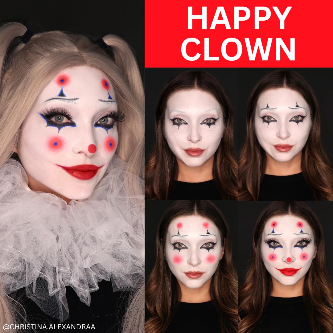 Mehron Makeup Premium Character Kit (Clown)