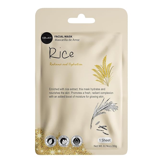 Celavi Essence Facial Face Mask K-Beauty Skincare Korea Skin Care Moisturizing (8 of each) B Set