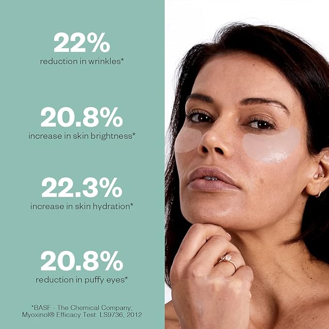 Wrinkles Schminkles Eye Smoothing & Depuffing Masks - Collagen Depuffing Mask for Smooth Wrinkles, Reduce Puffy Under Eyes, & Hydrate Dark Circles - 100% Biodegradable (5 Pairs)