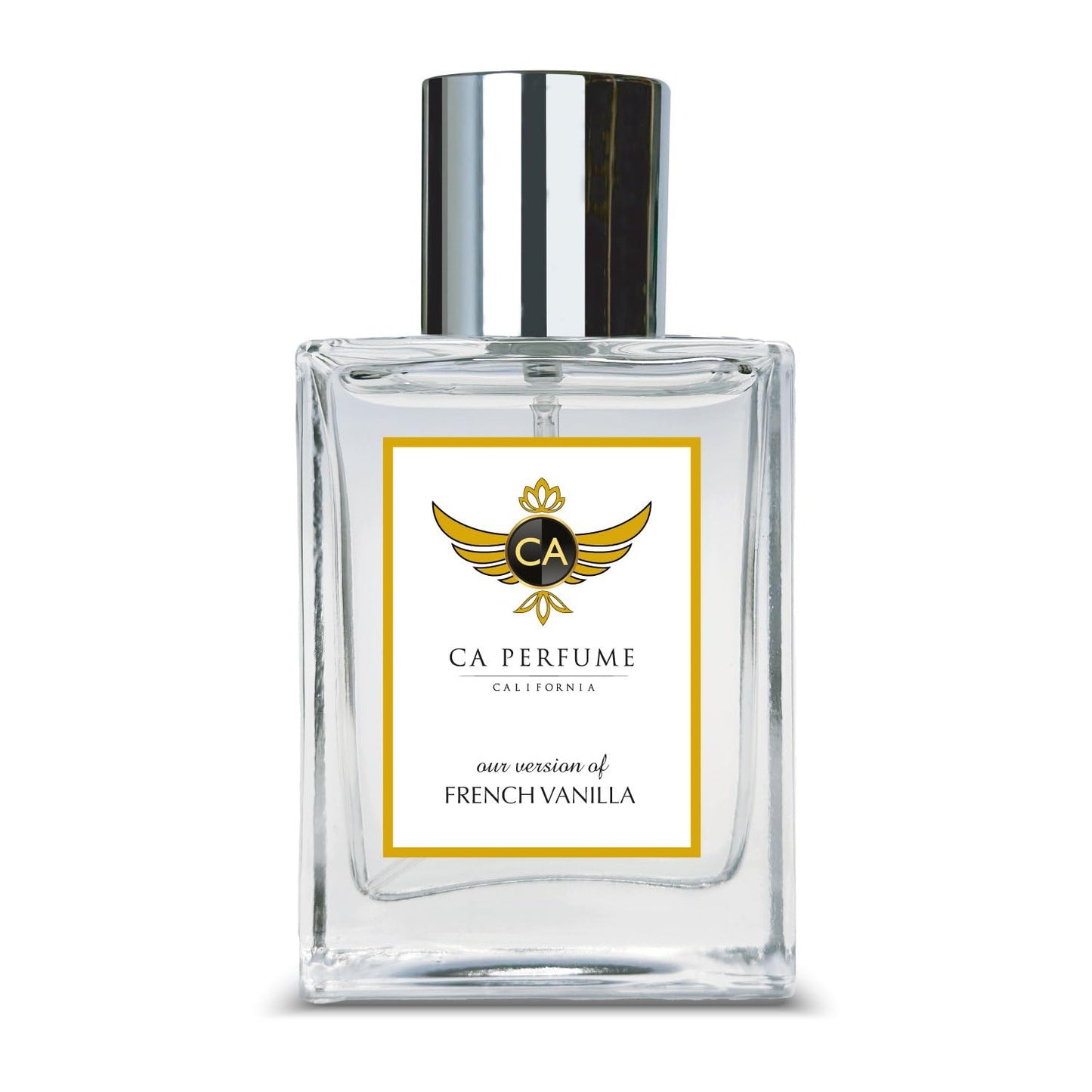 CA Perfume Originals French Vanilla for Women and Men Long Lasting Unisex Fragrance Eau De Parfum 1.7 Fl Oz 50ml