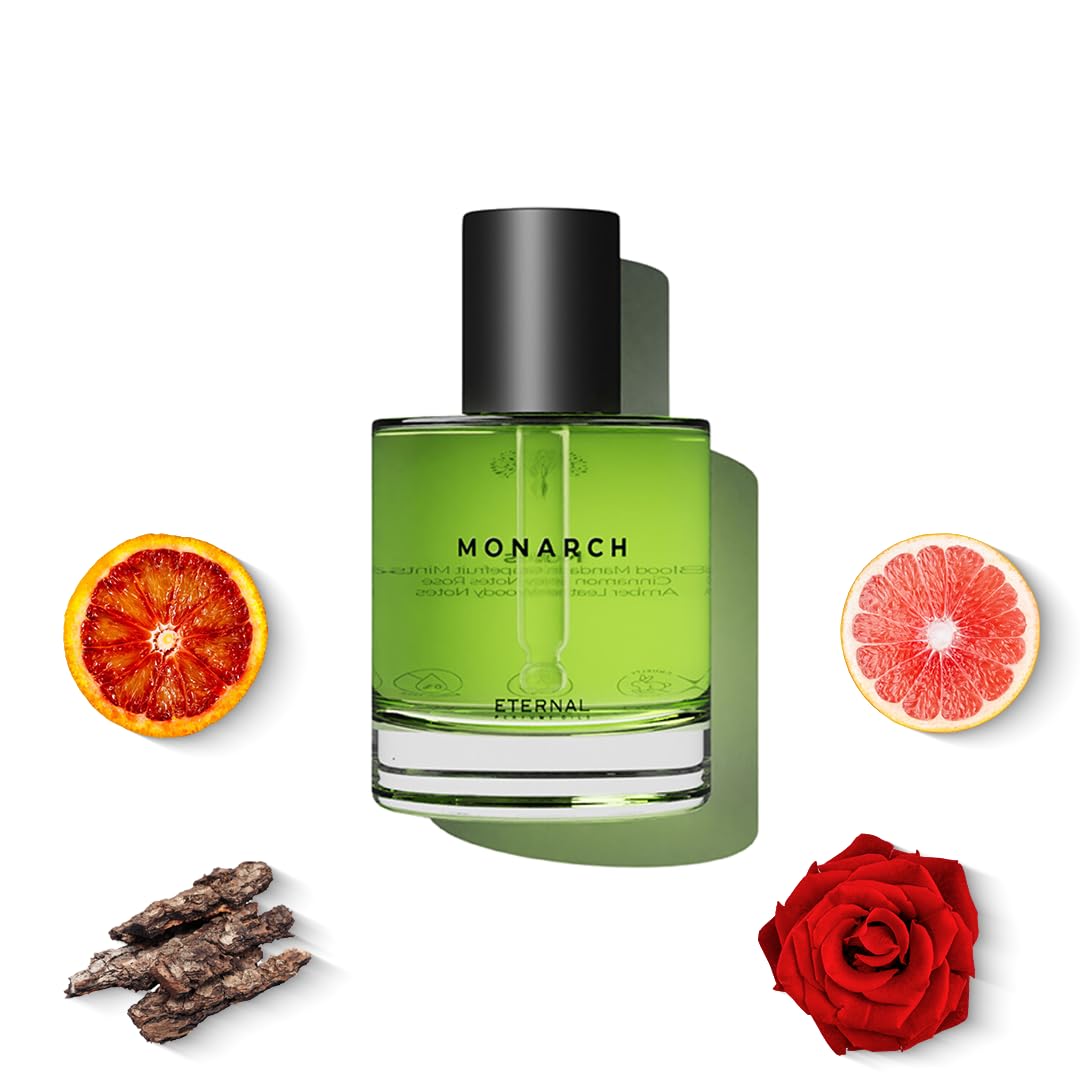 Monarch Perfume Oil Inspired by 1 Milli0n | Long Lasting Perfume Oil for Women and Men (Unisex) – 50ml with 30ml Monarch (Pack of 2)