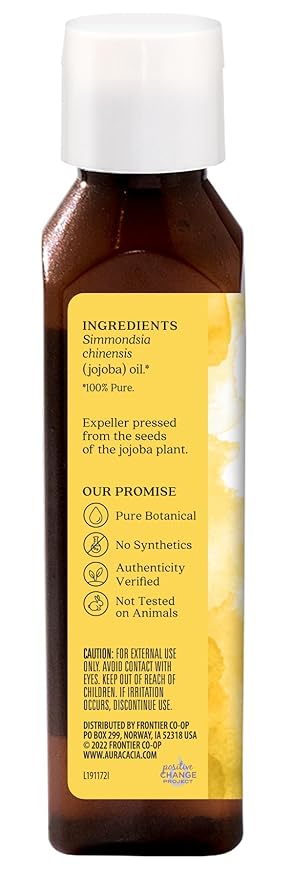 Aura Cacia Natural Skin Care Oil, Balancing Jojoba, 4 Fluid Ounce