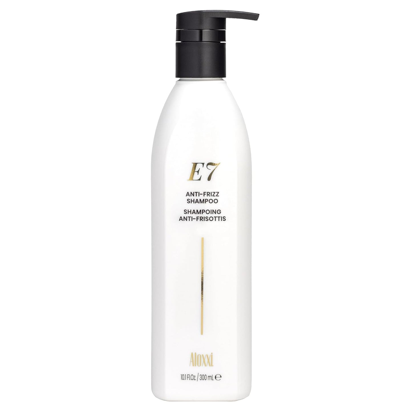 ALOXXI E7 Anti-Frizz Shampoo for Color-Treated Dry Damaged Hair Moisturizing & Strengthening with Cleansing Oils & Antioxidants, 10.1 Fl Oz