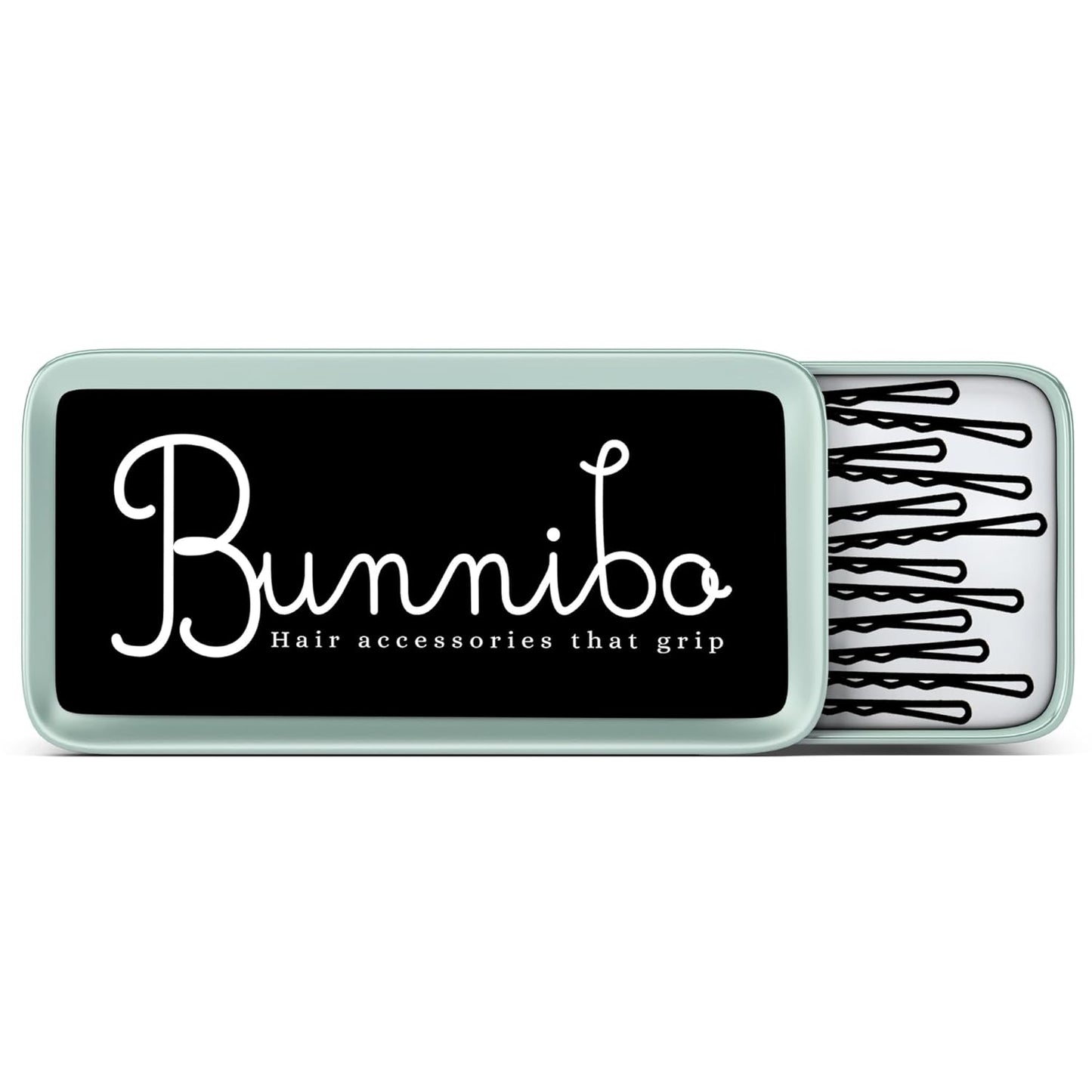 Non-Slip Bobby Pins for Women - Professional Hair Pin Tin for All Styles and Types, Thick, Thin, Secure Hairpins, Wedding, Bridal Accessories, Styling Set of 12 Large, Brown