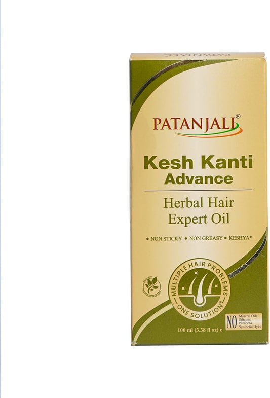 Patanjali kesh Kanti herbal Hair Expert Oil - 100ml / 3.38 fl oz
