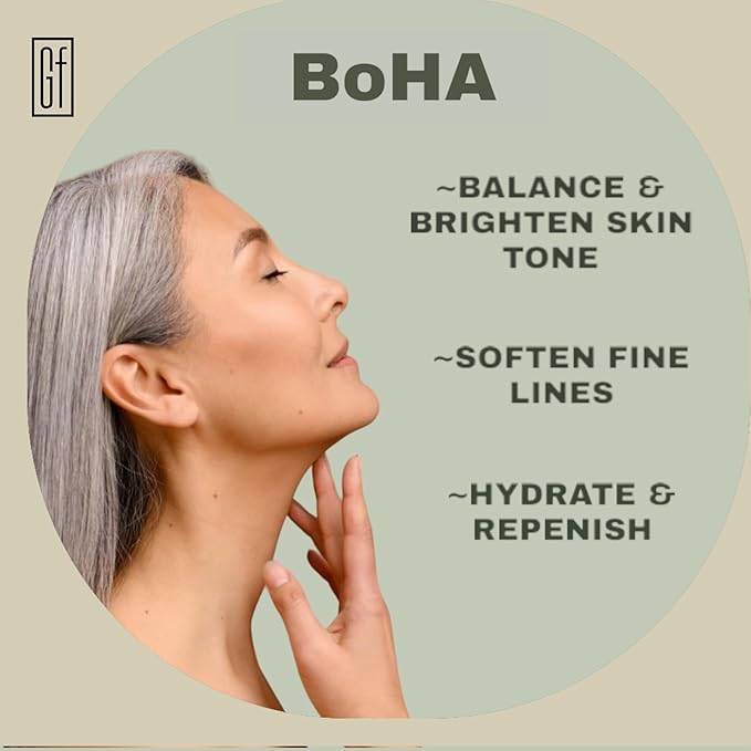 Greyfeather Hyaluronic Acid Serum for Face – Hydrating, Brightening & Anti-Aging Formula with Vitamin C, Niacinamide, Aloe & Botanical Extracts – Natural, Skin-Loving Serum for Radiant Glow (1.7 oz)