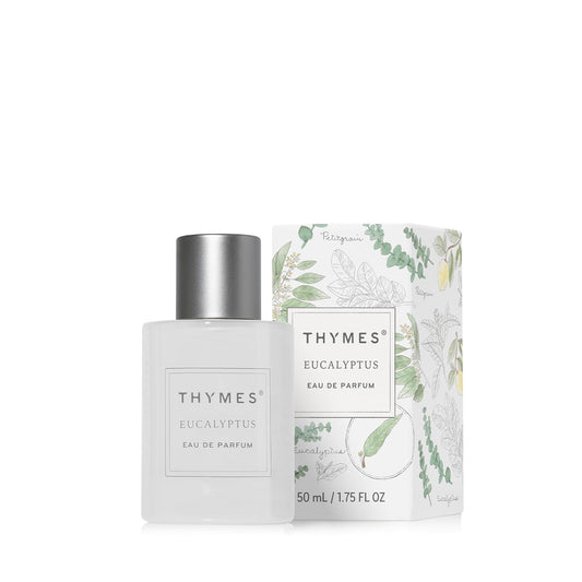 Thymes Eau De Parfum - Scented Perfumes for Women - Women's Fragrances with Notes of Eucalyptus Oil, Lemon, Petitgrain, Bergamot, Lemongrass, & Lush Fir (Eucalyptus, 1.75 fl oz)