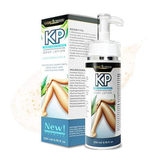 Smoothing & Hydrating KP Lotion, Exfoliating Moisturizer for Rough, Bumpy Skin, AHA & BHA Formula for Keratosis Pilaris 6.76 fl oz