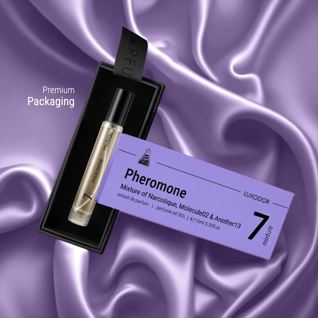 Pheromone Mixology Eau de Parfum – Mixture of Fleur Narcotique, Molecule 02, Le L.abo's Another 13 Unisex Perfume 0.34 Fl Oz (10ml)