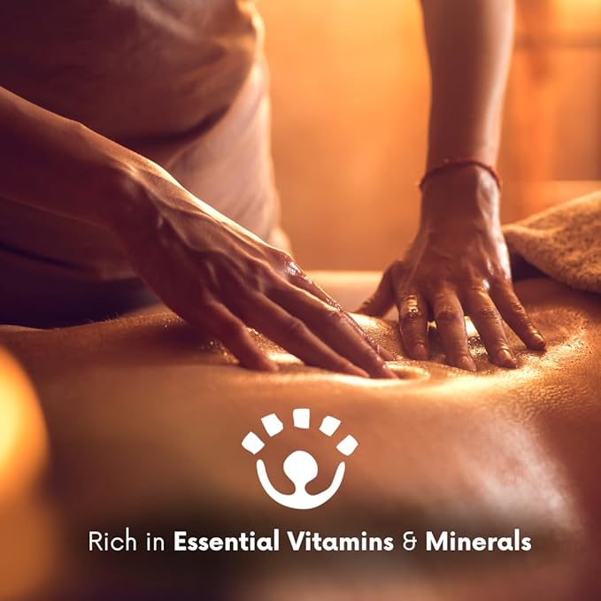 Best of Nature Lemongrass and Sage Massage Oil Blend - Non-Greasy Aromatherapy Massage Oil for Body, Skin & Face, Crafted with Pure Essential Oils, Half Gallon (64 fl oz)