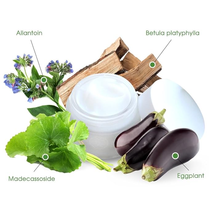 CRAZY SKIN Skin Repair Trouble Care Overnight Sleeping Face Mask 1.76oz | Overnight Facial Cream | Moisturizer for Acne-Prone Skin | Pore Minimizer Cream Mask with Eggplant Extract, Salicylic acid