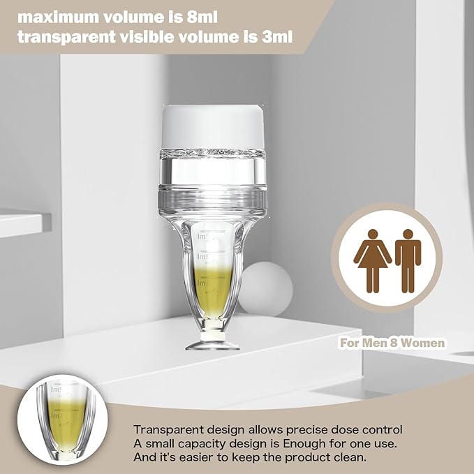 Scalp and Hair Growth Massager Comb with Applicator Bottle for Essential Oils, Serums, and Follicle Care Treatment (Black)