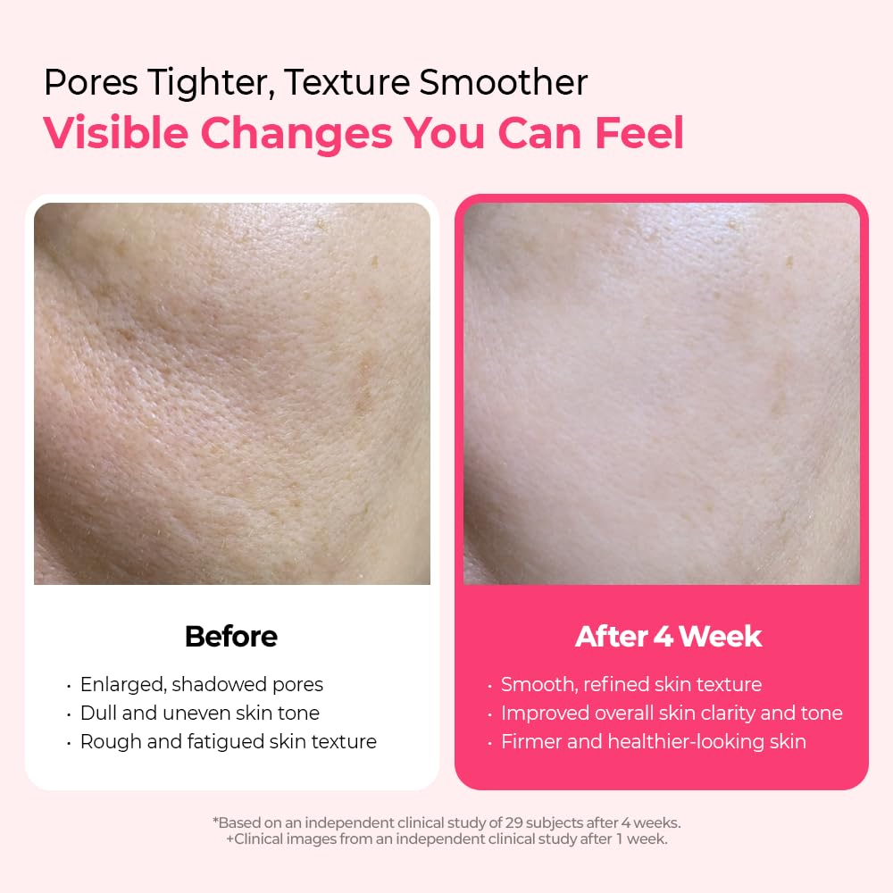 Dr.Melaxin Cemenrete Cyano Pink Spicule Serum with Calcium, korean skin care pore tightening refines pores tightening serum 1.01 fl. oz.