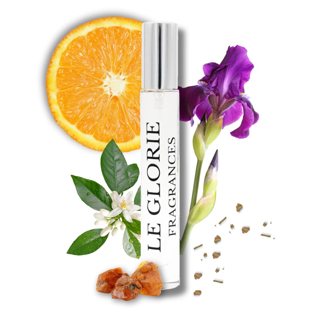 Inspired by I.ris Eau de Parfum, Le Iris EDP, Long Lasting 12-14 Hours Perfume Spray for Women, Unisex, All Skin Types - Cruelty Free - 0.33 oz 10ml