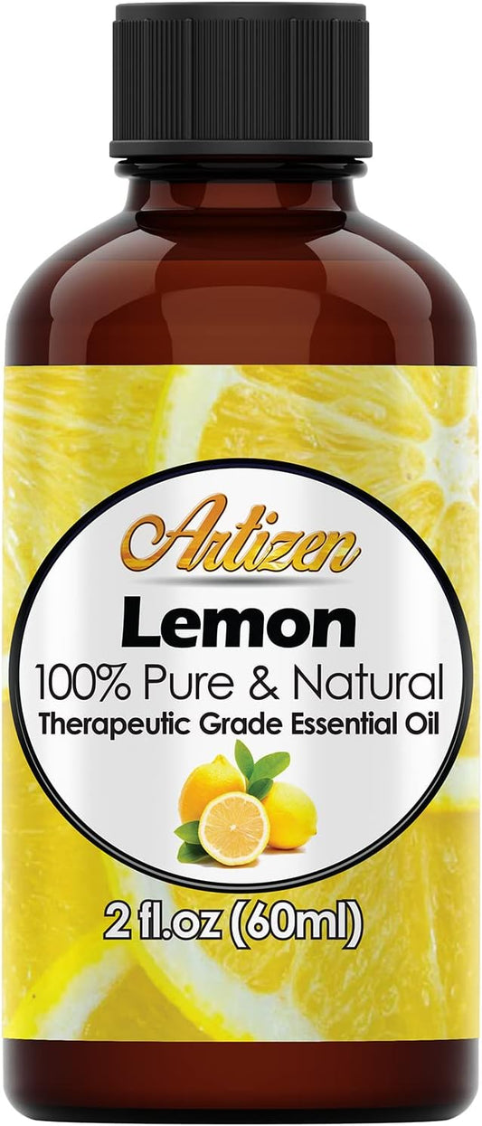 Artizen 2oz Oils - Lemon Essential Oil - 2 Fluid Ounces