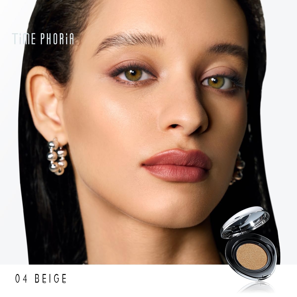 TIMELESS LUMINA MATTE PERFECTION CUSHION | Full Coverage, Weightless, Skin fit, Velvety Matte Finish, Oil-Control Waterproof Fondation, Sweatproof Flawless BB Cream CC (04 BEIGE)