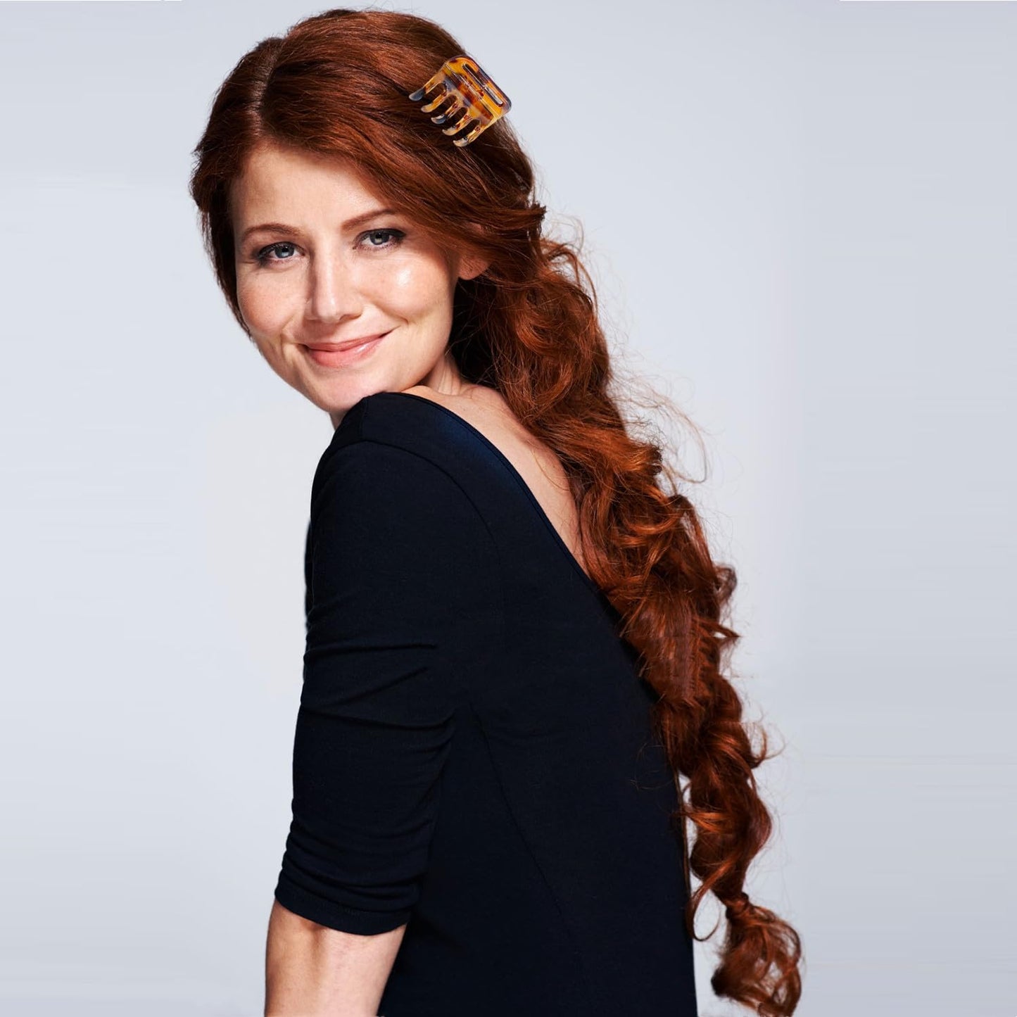 Hair Clip Hair Claw Clips for Women and Girls, Non-Slip Strong Hold Tortoise Banana Hair Jaw Clips for Thick Hair 4 pcs