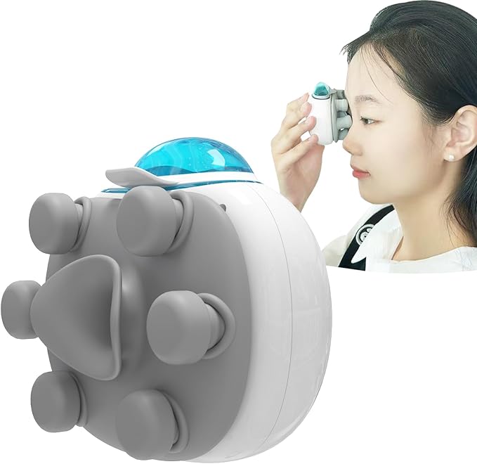 Handheld Nano Spray Eye Massager Portable Hydrating Eye Spray Massager for Dry Eyes Puffiness & Dark Circles Relief Easy to Use at Home in Office or Travel