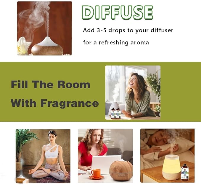 Magnolia Essential Oil (8 oz/240 ml) - Magnolia Oils Used in diffusers, humidifiers, Home Baths, Cleaning Products, Yoga, DIY Soaps and DIY Scented Candles