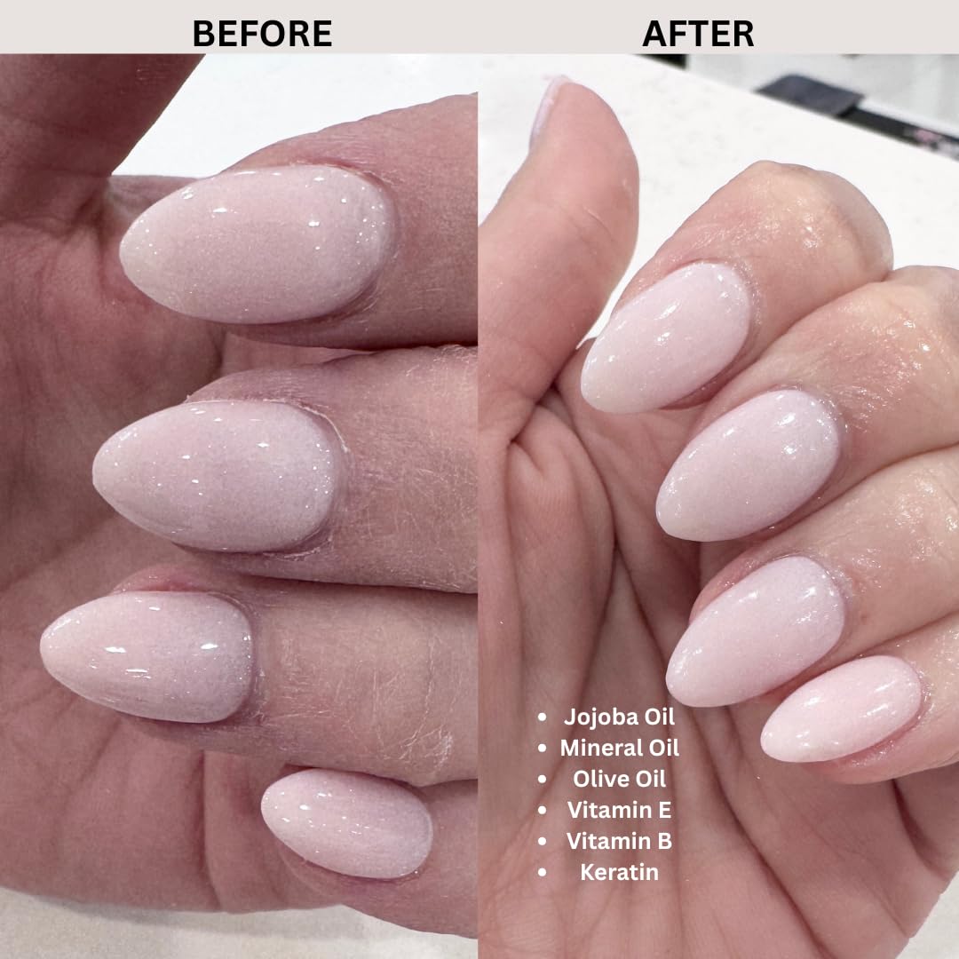 Elite Cuticle Oil Pen (Peach) – Hydrating Nail & Cuticle Oil with Jojoba Oil & Vitamin E – Sweet Scented Nail Care Treatment (3ML)