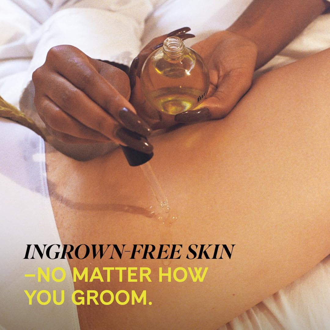 Fur Oil - Prevent Ingrown Hairs - Moisturize and Soften Dry Skin - 2.5fl oz with Ingrown Eliminator Mitt