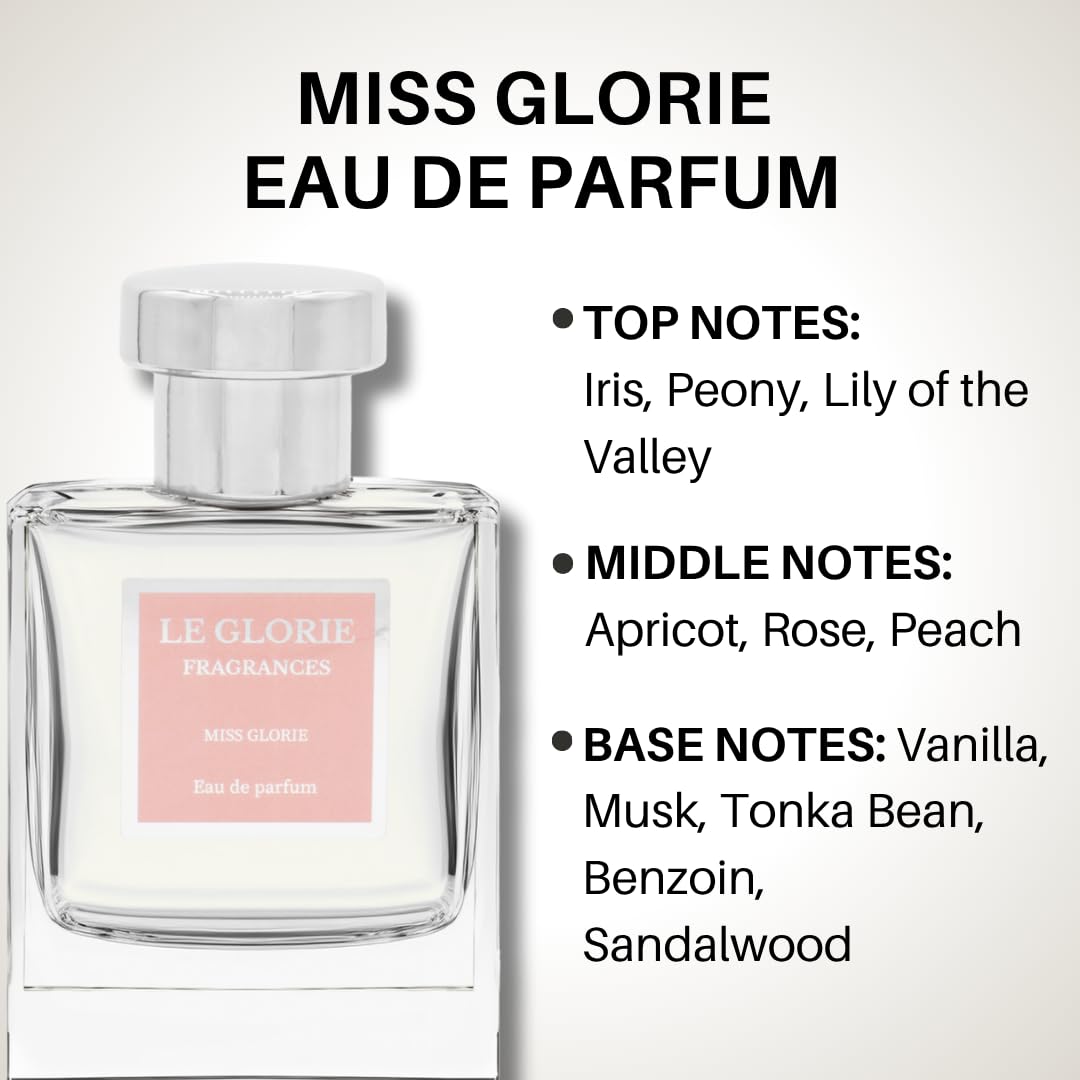 inspired by M.i.ss D. Miss Glorie EDP, Long Lasting Luxury Perfume Spray for Women, Cruelty Free - 1.7 oz 50ml