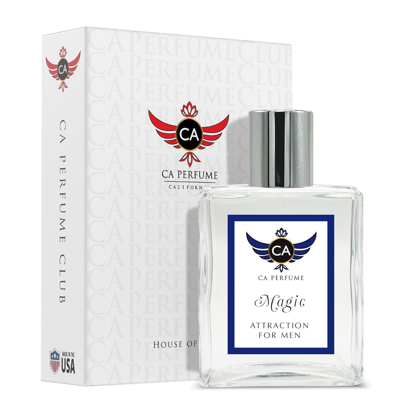 CA Perfume Magic Attraction For Men The Pheromone Infused Perfume Spray To Attract Women & Instinct Aphrodisiac Feromonas Formula 3.4 fl oz / 100ml