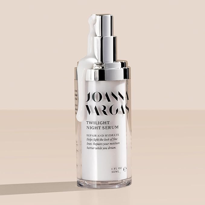 Joanna Vargas Face Serums for Anti Aging with Epidermal Growth Factors for Skin Restoration & Reconditioning - Revitalizing Night Face Serum for Women to Reduce Fine Lines - Hydrating Serum for Face