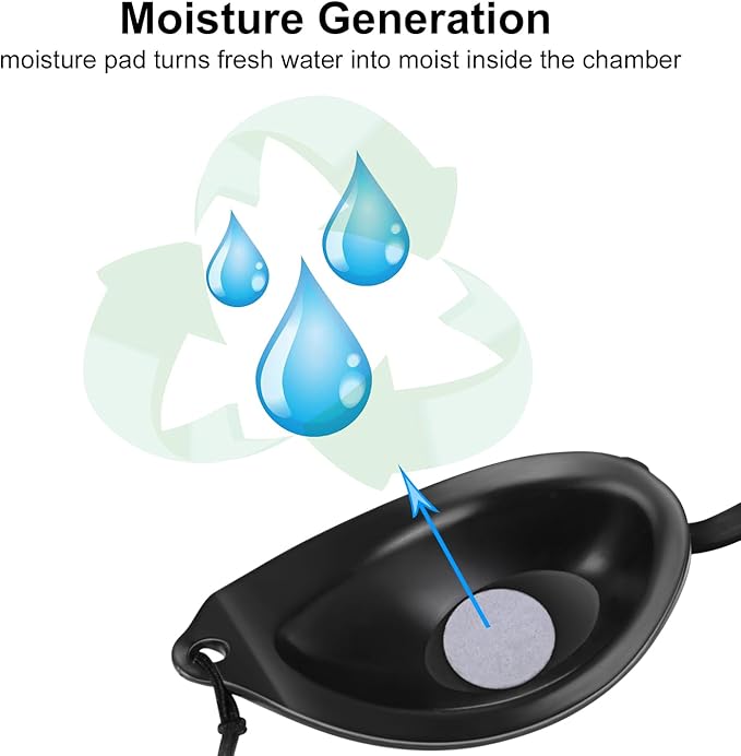 3D Hydrating Moisture Sleep Mask for Dry Eye Relief, Hydrating Dry Eye Relief Sleep Mask, CPAP Moisture Eye Mask for Sleeping, Best Sleep Eye Mask for Women and Men