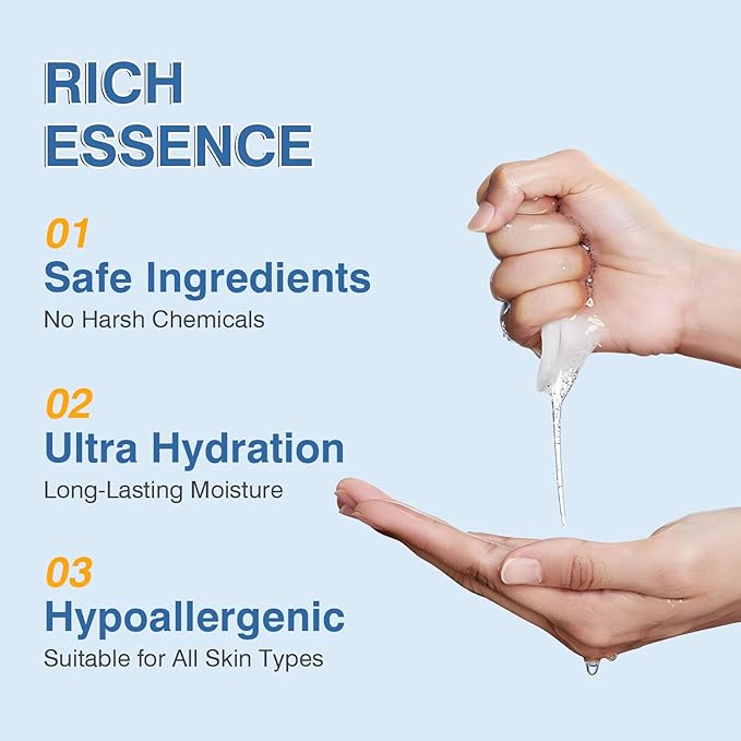 Face Masks Skincare, 6 Pack Collagen Serum Sheet Masks - Hydrating & Smoothing, Moisturizing & Nourishing for All Skin Types