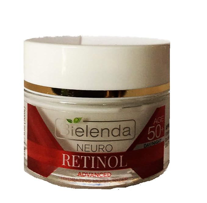 BIELENDA NEURO RETINOL 50 + VITAMIN C & E ADVANCED HYDRATING MOISTURIZER DAY/NIGHT 1.7 FL OZ