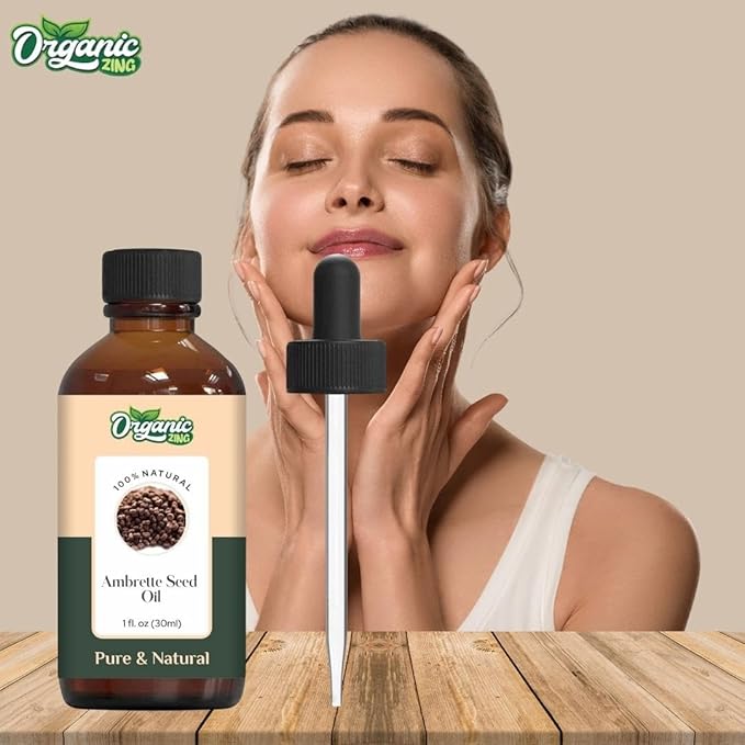 Ambrette Seed (Abelmoschus moschatus) Oil | Pure & Natural Carrier Oil for Skincare, Aroma & Diffusers - 30ml/1.01fl oz
