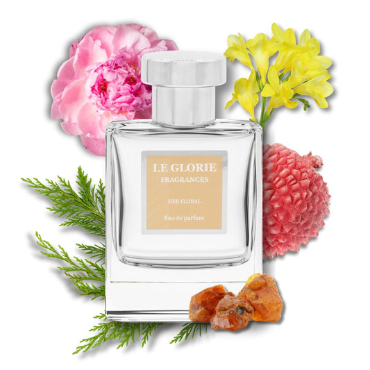 Inspired by Chl.oé Chl.oe, Her Floral EDP, Long Lasting 12-14 Hours Perfume Spray for Women, Unisex, All Skin Types, Cruelty Free - 1.7 oz 50ml