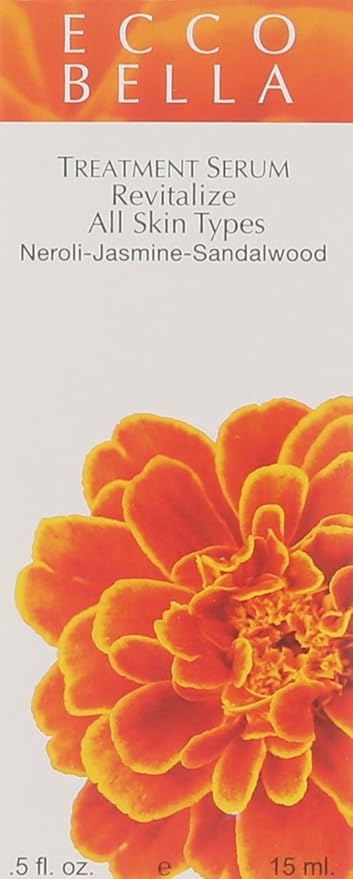 Ecco Bella Treatment Serum Revitalize - Perfect for Face, on Hair & Scalp, or as a Fine Perfume on your Neck & Wrists - Recommended for Sensitive, Rosacea & All Skin Types - 15ml