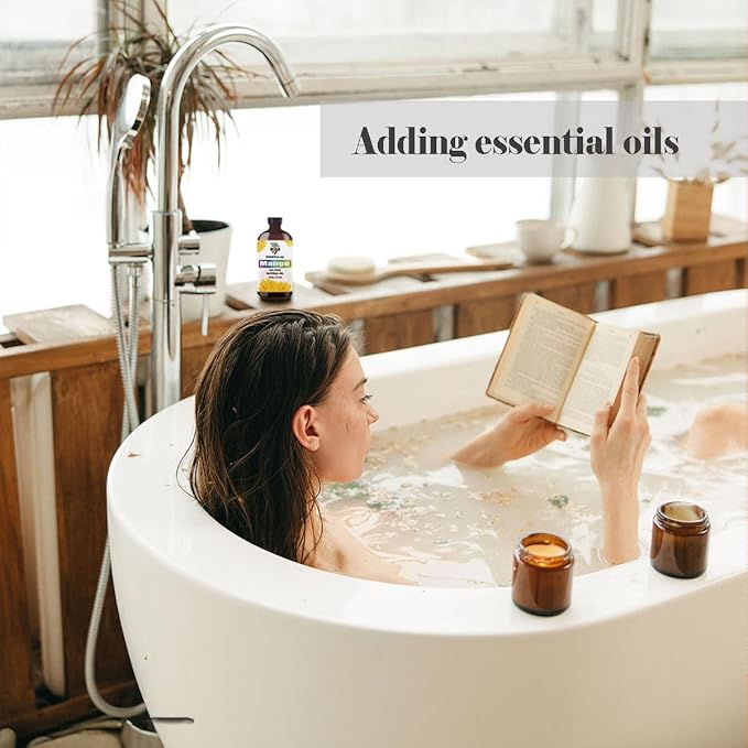 Gardenia Essential Oil (4 oz/120 ml) - Gardenia Oils Perfect for Diffusers, Humidifiers, Baths, Cleaning, Yoga, DIY Soaps, and Candles