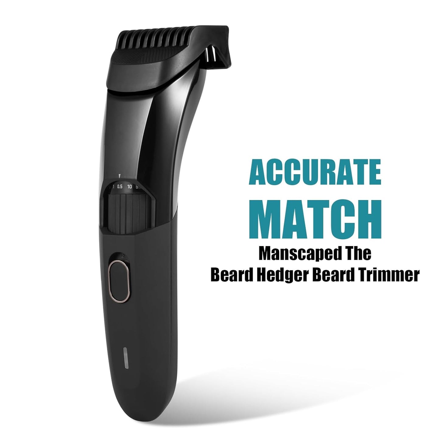 Professional Beard Trimmer Guards Guides Fit for Manscaped The Beard Hedger Guard, Snap-In Replacement Guards Comb- From 1/32-1/4 inch for Manscaped The Beard Hedger Beard Trimmer, 2 Pack