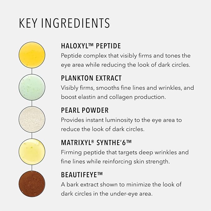 HydroPeptide Eye Authority and Face Lift Advanced Ultra-Light Moisturizer Bundle, (0.5 Ounce and 1 Ounce)