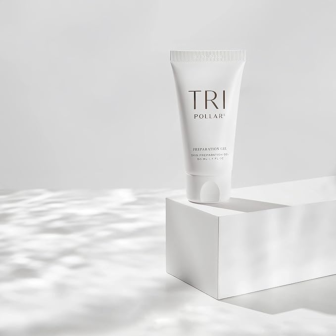 TriPollar Stop Preparation Gel 50ml (X3) - High Radio Frequency Skin Tightening Facial Machine Gel - Professional Home RF Anti-Aging Formula - Compatible with TriPollar Stop Devices - FDA Cleared