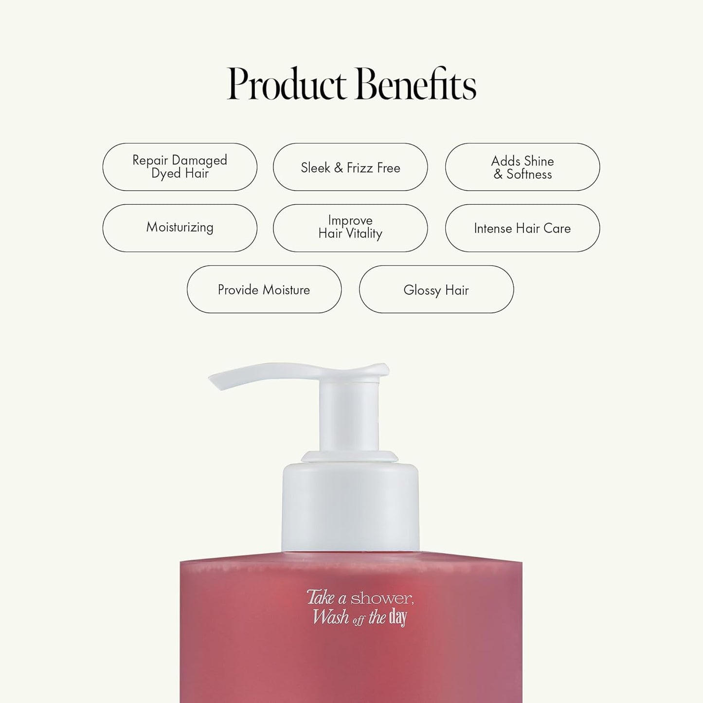 ANILLO Rosy Night Repair Shampoo – Anti-Dandruff & Damage Repair with Damask Rose Water & Ceramide – Color Safe, Silicone & Sulfate Free (15.22 fl. Oz)