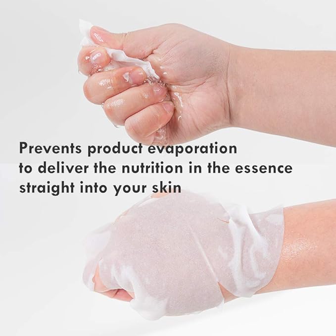 DERMAL 16 Combo Pack B Collagen Essence Korean Face Mask - Hydrating & Soothing Facial Mask with Panthenol - Hypoallergenic Self Care Sheet Mask for All Skin Types - Natural Home Spa Treatment Masks