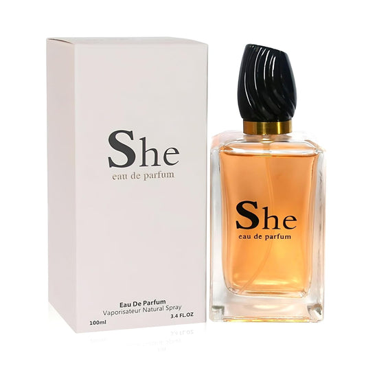 She Perfume for Women,Captivating Scent for Confident Elegance Women's Fragrance,3.4 Fluid Ounce Eau de Parfum Daily Used