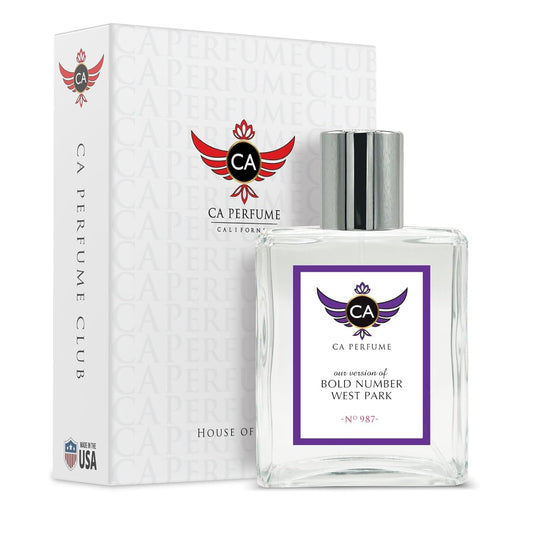 CA Perfume Impression of Bold Number West Park for Women & Men Eau De Parfum Spray Long Lasting Floral Woody Musk Perfume (3.4 Fl Oz / 100ml)