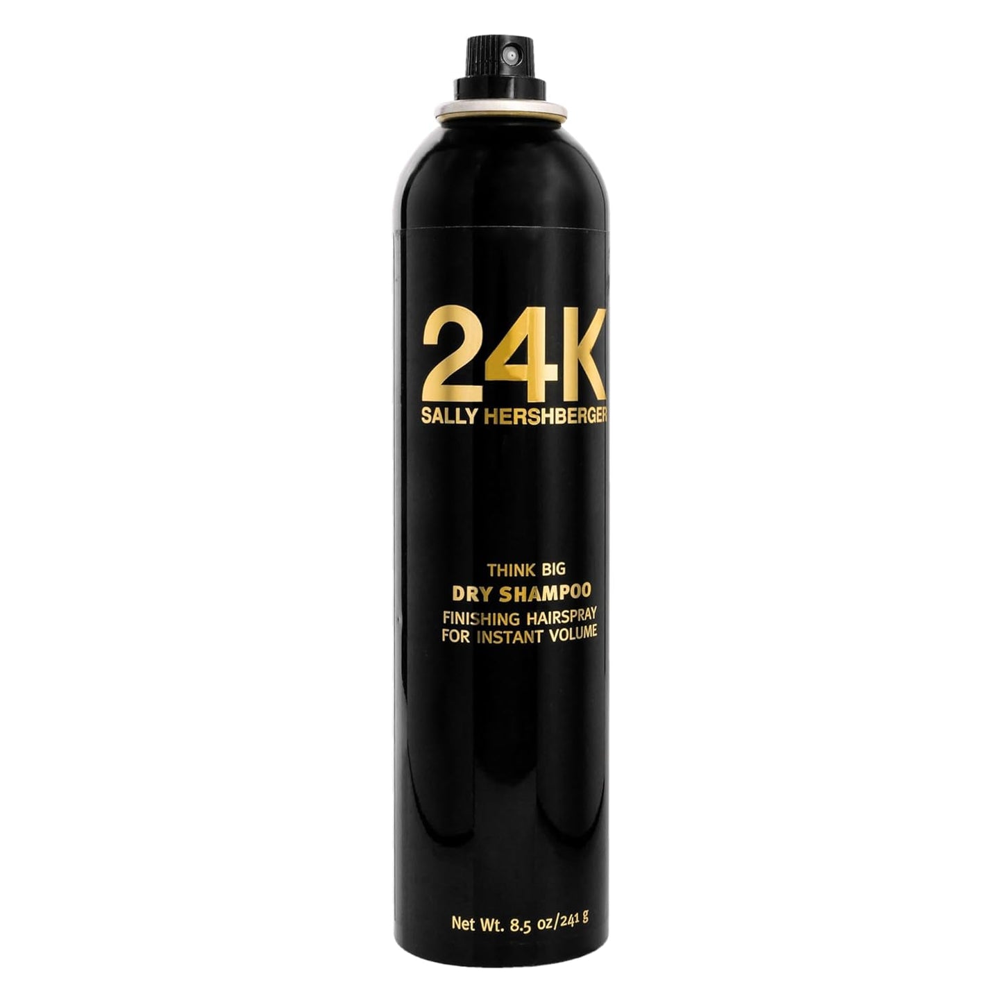 SALLY HERSHBERGER 24K Think Big Volume Dry Shampoo for Women & Men - Travel Size Hair Spray - Clean, Soft, Long Lasting Hold - Absorbs Oil - Salon Style Product - All Hair Types - Sulfate Free - 8.5oz