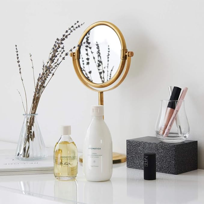 AROMATICA Serene Body Lotion Lavender & Marjoram 10.14oz / 300ml, Vegan | Soothing Body Moisturizer | Light Relaxing Scent | For Normal to Dry Skin | with Shea Butter